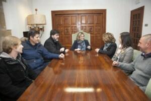  Esther Bolado y Héctor Lavín se reúnen con la nueva ejecutiva de la sección sindical de UGT en el Ayuntamiento