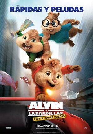 Alvin y las ardillas, fiesta sobre ruedas