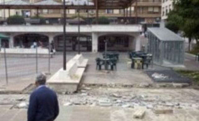 Obras de la Plaza de la Constitución
